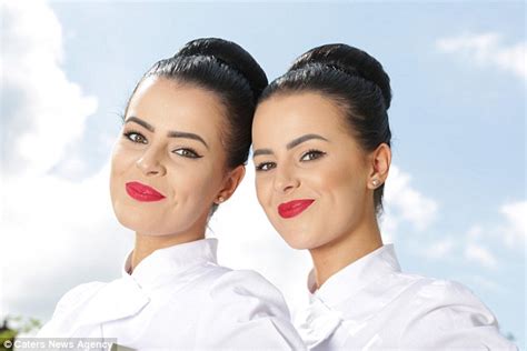 Identical Twins Start Working Alongside Each Other For Virgin Atlantic Daily Mail Online