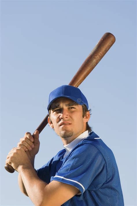 Player Holding Baseball Bat Royalty Free Stock Photo Image 29646035