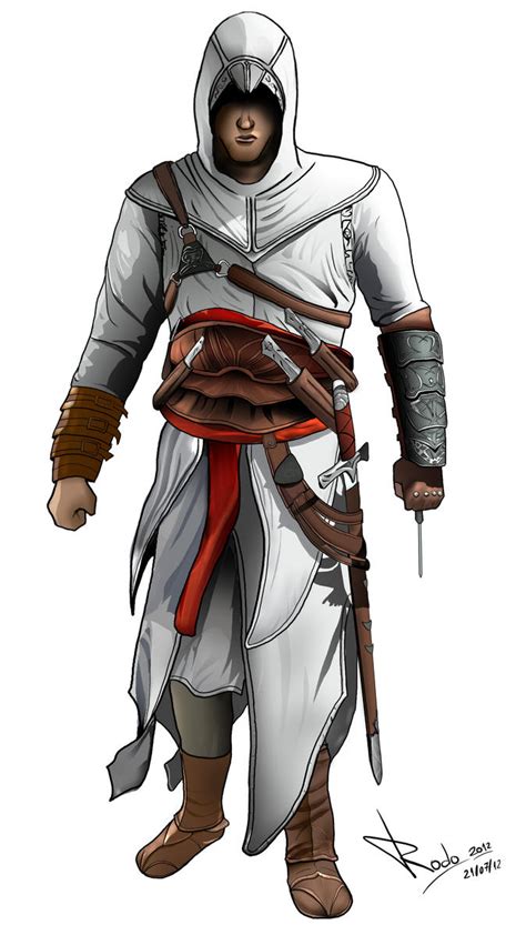 Altair From Assassin Creed Colour By Rodoarg On Deviantart