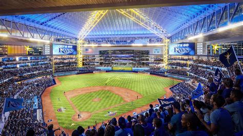 Tampa Bay Rays City Of St Pete Announces Plans For New Stadium