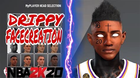 New Best Drippy Face Creation Tutorial In Nba 2k20 Look Like A Cheeser