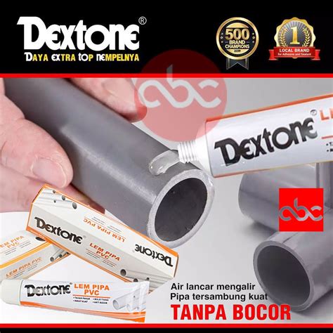 Lem Pipa PVC Dextone 40 grm Bisa Digunakan Dalam Air | Shopee Indonesia