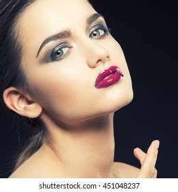 Beauty Fashion Portrait Caucasian Brunette Woman Stock Photo Shutterstock