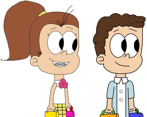 Luan Loud And Benny After Shopping By Nicholasvinhchaule95 On Deviantart