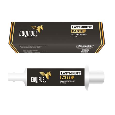 Equifuel Paste Last Minute A Paste Formulated To Be Given
