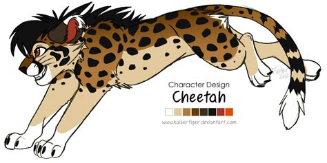 Character Design Cheetah By Kaisertiger On Deviantart