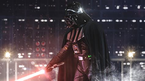 Darth Vader Lightsaber Empire Strikes Back 2560x1440 Download Hd