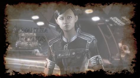 Samantha Traynor Wallpaper By Kanagosa On Deviantart Mass Effect
