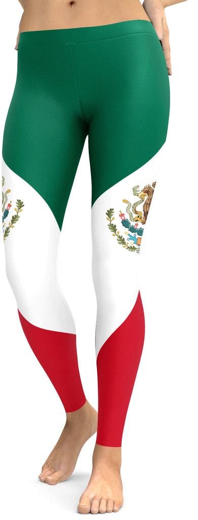 Mexican Flag Leggings