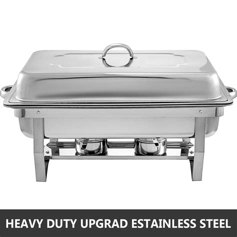 1312full Size Catering Stainless Steel Chafer Chafing Dish 8 Qt