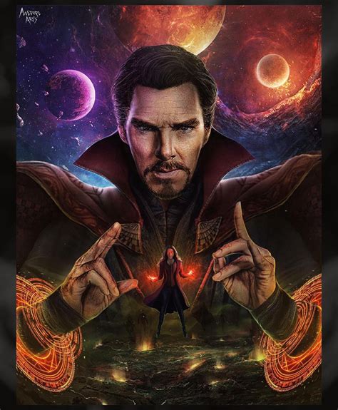 Doctor Strange In The Multiverse Of Madness By Awedopearts R