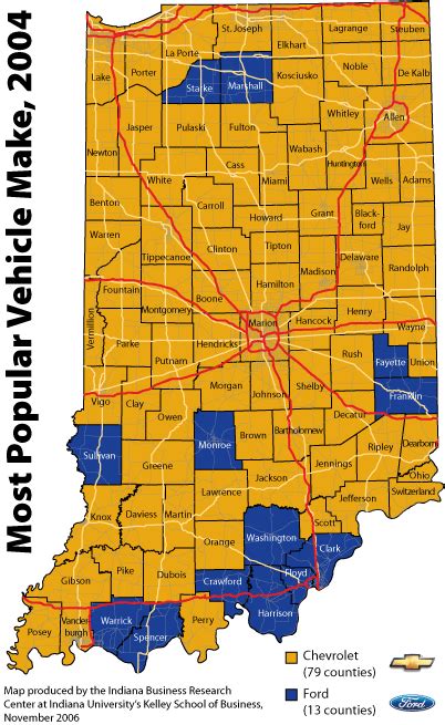 Indiana Zone Map