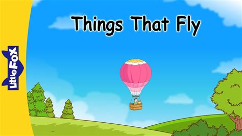 Things That Fly Early Learning Phonics Little Fox Bedtime