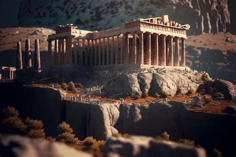 Premium Photo The Acropolis Athens Greece Travel Photography Aigenerated