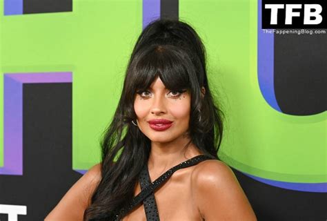 Jameela Jamil Flaunts Her Big Tits At The Premiere Of Disney 19s 1cshe
