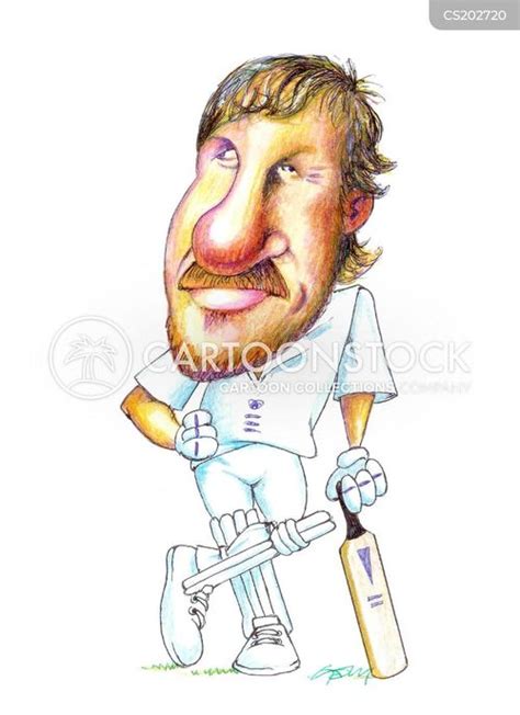 Cricket Player Cartoons And Comics Funny Pictures From Cartoonstock