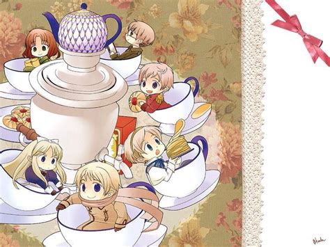 Aw Tea Cup Chibis Anime Amino