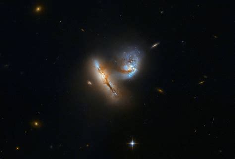 Hubble Captures Galaxies Interacting