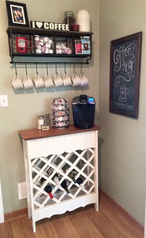 I decided it was time to give it a new home. 25+ DIY Coffee Bar Ideas for Your Home (Stunning Pictures)