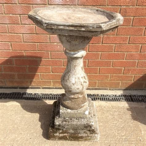 Actually, a stone bath is a great way to let your children create the best looking stone bath for your yard. Antiques Atlas - Reconstituted Stone Bird Bath