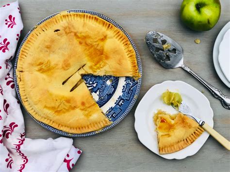 Nana S Apple Pie On A Plate {100th Birthday Tribute} — Gourmet Mum