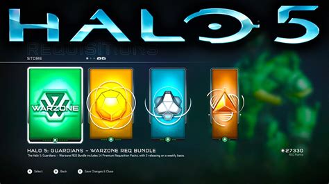 Halo 5 Req Pack Opening Halo 5 Guardians Youtube
