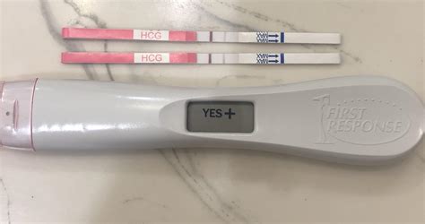 Cd2913dpo Fr Digital Pregnancy Test Taken In Late Afternoon Last