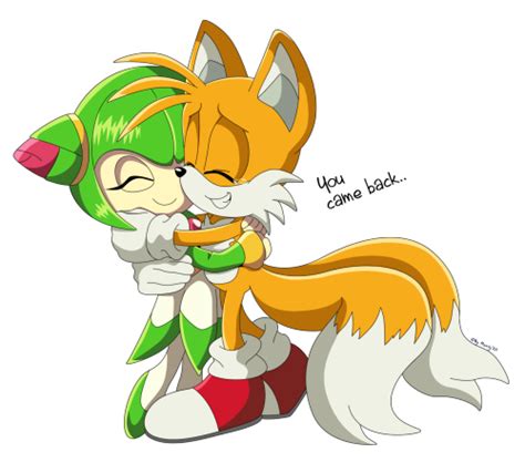 No, but cosmo kisses tails. tails x cosmo | Tumblr