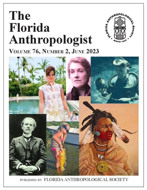 Florida Anthropological Society Florida Statewide Organization Of