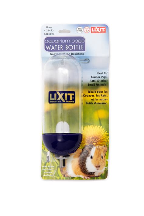 Lixit Aquarium Cage Climbing Resistant Water Bottles For Rats Hamsters