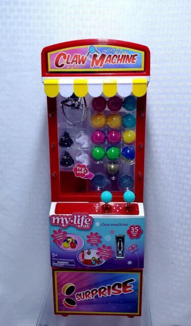 My Life As 35pc Claw Machine Arcade Game Play Set 18 Dolls American