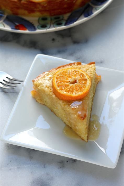 A lighter/fruitier dessert after a heavy cheesy dinner. Clementine Olive Oil Cake - Baker by Nature