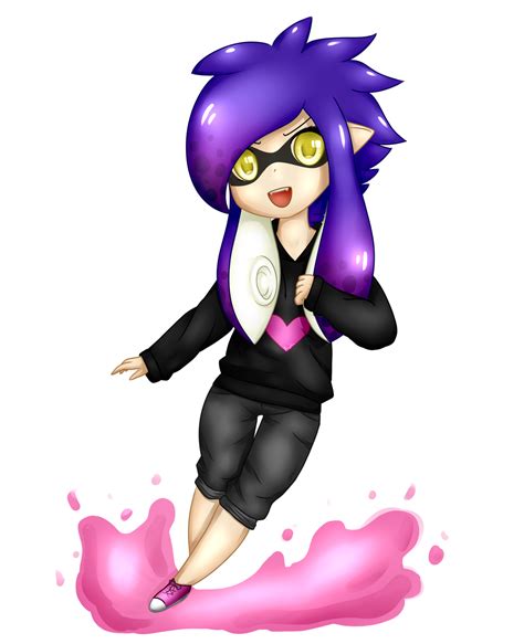 Splatoon Oc By Acrylliav On Deviantart