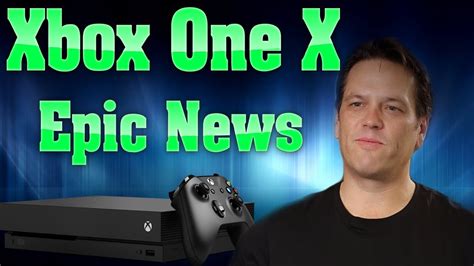 Xbox One X Gets The Most Epic News At The Best Possible Time Youtube