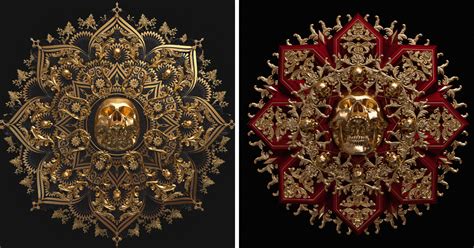 I Reimagined Traditional Mandala And Geometric Patterns As 3D