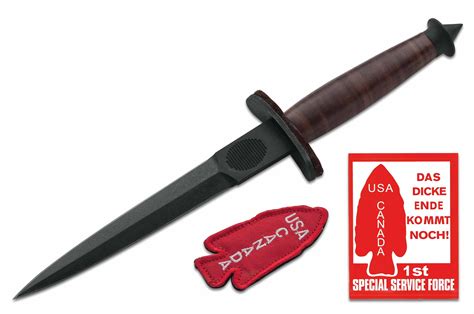Boker Plus V 42 Devils Brigade Wwii Replica Trench Knife Red Hill