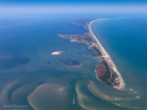 A Birds Eye View Of Hatteras Island Photo Above The Coast