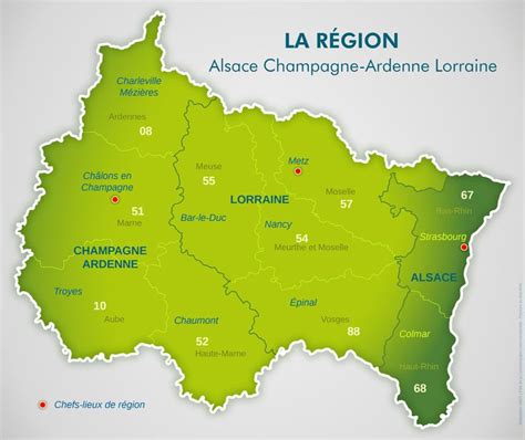 Afficher Limage Dorigine Champagne Ardenne Carte Des Régions