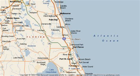Vero Beach Florida Map Map Of Zip Codes