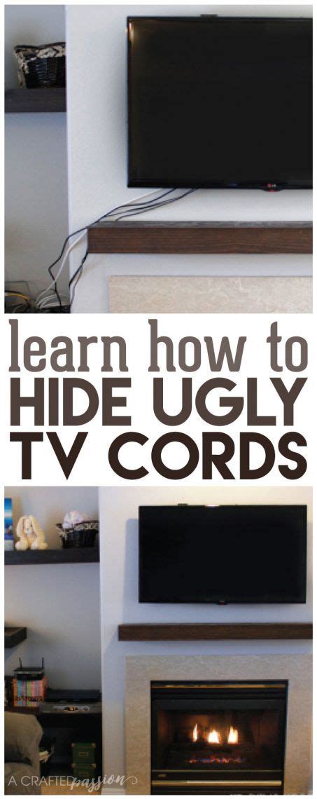 How To Hide Tv Cords Once And For All Hide Tv Cords Tv Cords Hidden Tv