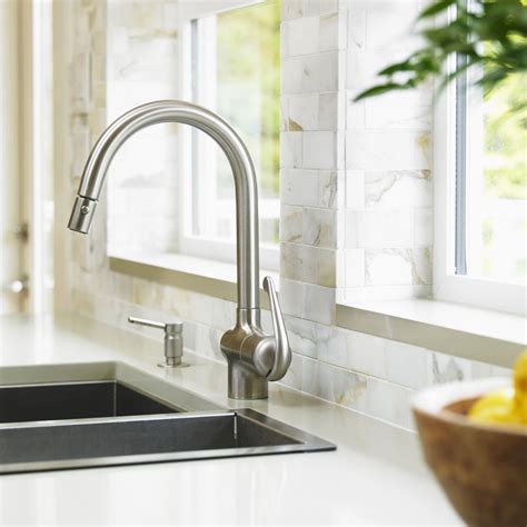Moen 87690srs kitchen faucet with side spray from the banbury collection, spot resist stainless. How to Install a Moen Kitchen Faucet