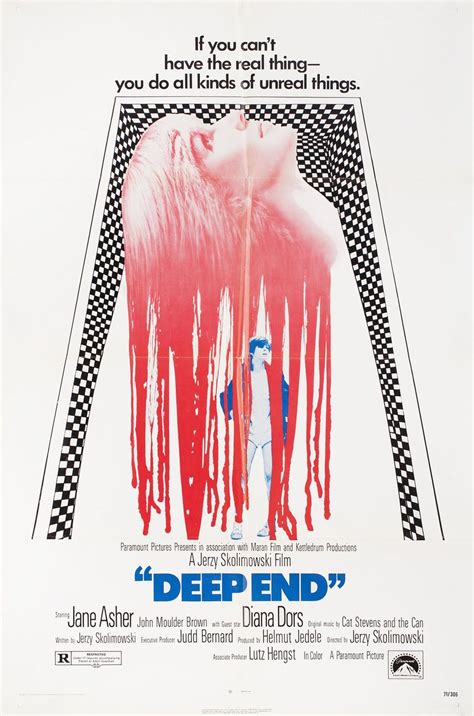 Deep End 1971 U S One Sheet Poster Jane Asher Old Film Posters Diana Dors