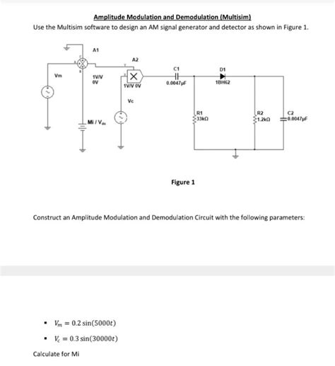 Amplitude Modulation And Demodulation Circuit Diagram Circuit Diagram