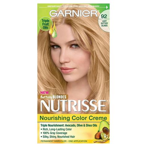 Garnier Nutrisse 92 Light Buttery Blonde Hair Color