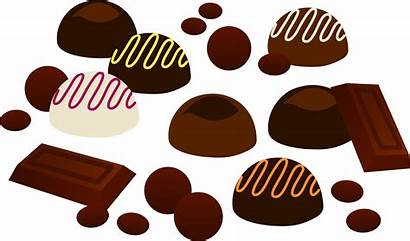 Chocolates Clip Assorted Pieces Sweetclipart Chocolate Lots