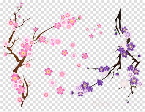 18,201 cherry blossom clip art images on gograph. Cherry Blossom Vector Transparent at Vectorified.com | Collection of Cherry Blossom Vector ...