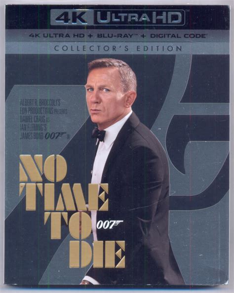 007 james bond no time to die 4k action drama [ blu ray ] lazada