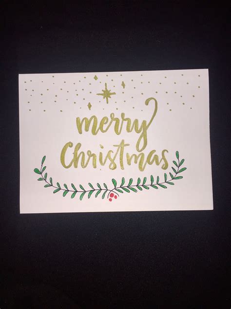 Check spelling or type a new query. Pin on Calligraphy - Christmas cards