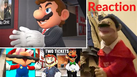 Smg4 Mario Reacts To Nintendo Memes 8 Reaction Puppet Reaction Youtube