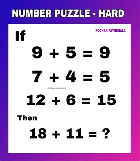 Math Puzzles With Answers Artofit